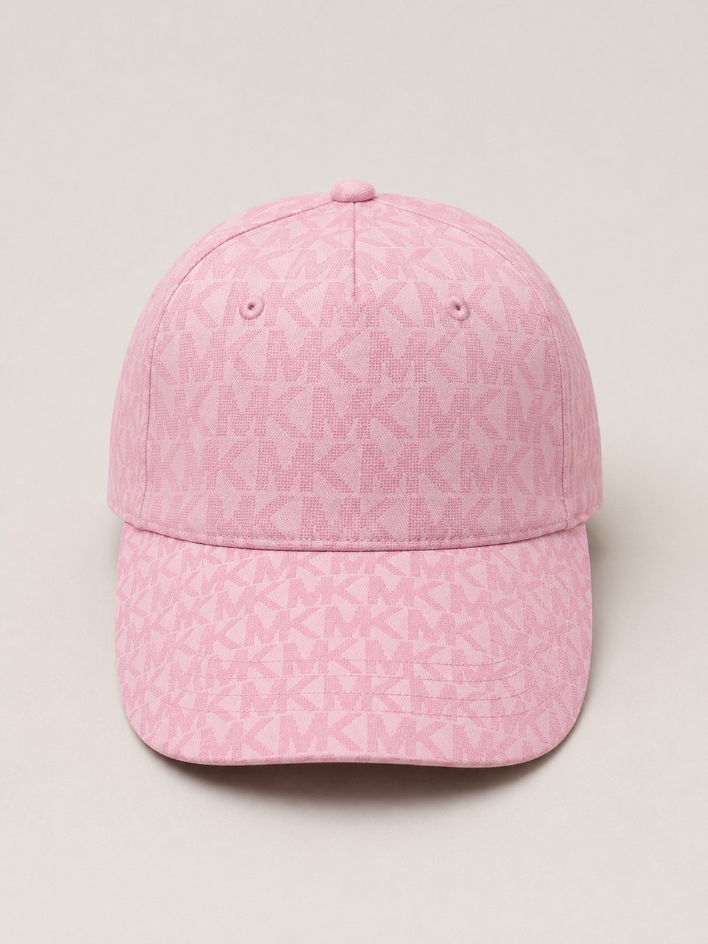 🆕️Michael Kors Pink MK Monogram Hat NWT